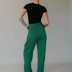 Pink Diamond New Arrivals Jarlina Pants (Emerald Green)