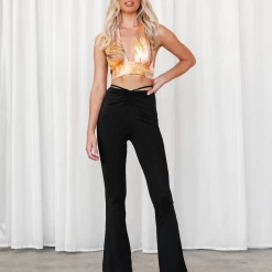 Alive Girl Star Power Halter Top (Orange)