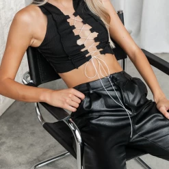 Redberry Tops Crazy In Love Crop Top