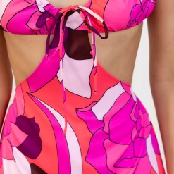 My Girl Botanica Mini Dress (Pink Floral) Dresses 15 My Girl Botanica Mini Dress (Pink Floral) Dresses