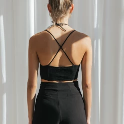 Thanne Tiahna Top (Black) Tops