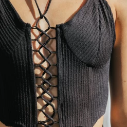 Thanne Tiahna Top (Black) Tops