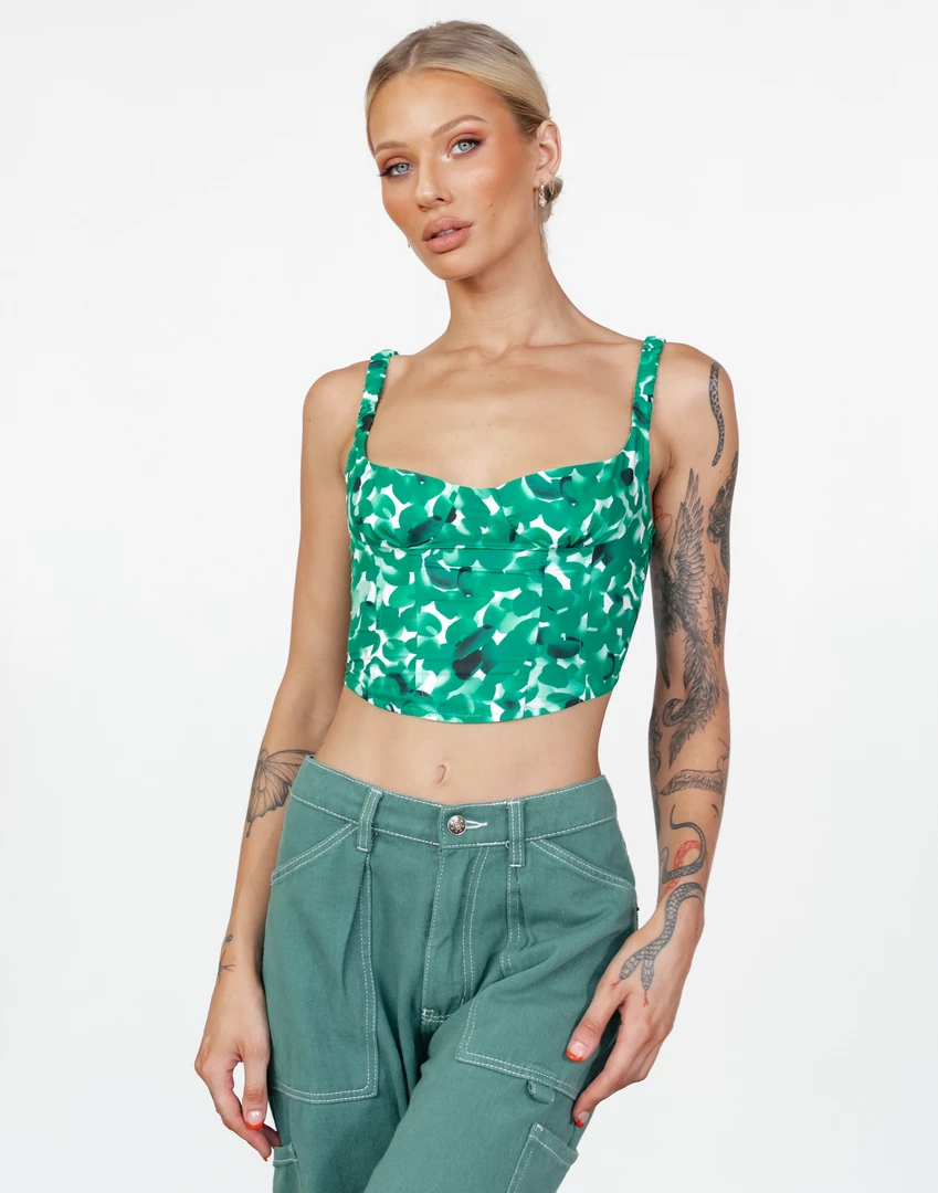 Red Berry With Love Top (Green) New Arrivals 5 Red Berry With Love Top (Green) New Arrivals