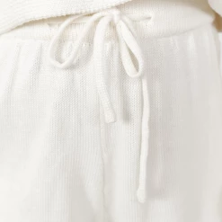My Girl All My Life Knit Shorts (White) Sets + Co-ords