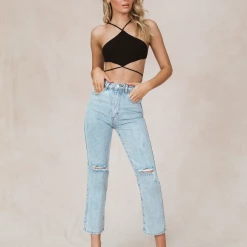 My Girl Tops Piper Crop Top (Black) 15 My Girl Tops Piper Crop Top (Black)
