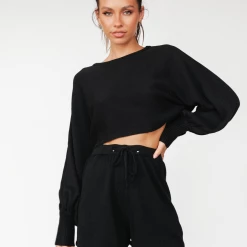 My Girl All My Life Knit Jumper (Black) Sets + Co-ords 9 My Girl All My Life Knit Jumper (Black) Sets + Co-ords