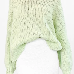 Thanne Rosemary Knit Jumper (Sage) New Arrivals
