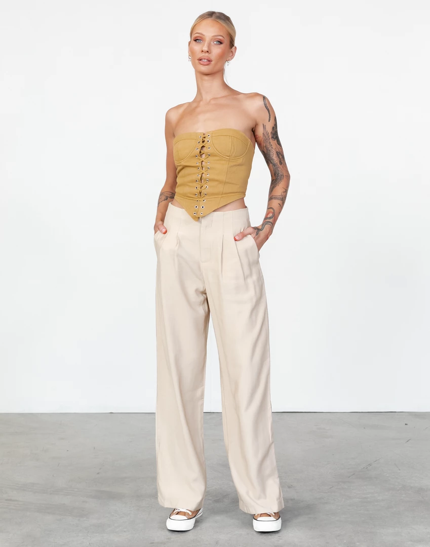 East Gate Corset (Mustard) - By Lioness 5 East Gate Corset (Mustard) - By Lioness