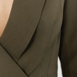 Thanne Kutcher Blazer (Khaki) New Arrivals