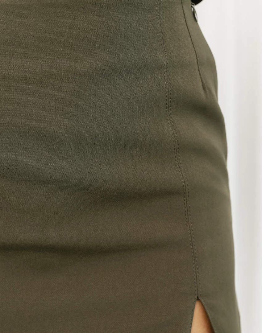 Thanne Kutcher Mini Skirt (Khaki) 8 Thanne Kutcher Mini Skirt (Khaki)