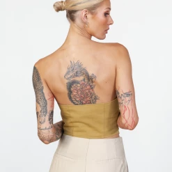 East Gate Corset (Mustard) - By Lioness 12 East Gate Corset (Mustard) - By Lioness