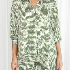 Reverse New Arrivals Harley Shirt (Green)