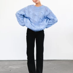Sasha Whitney Knit Jumper (Blue)