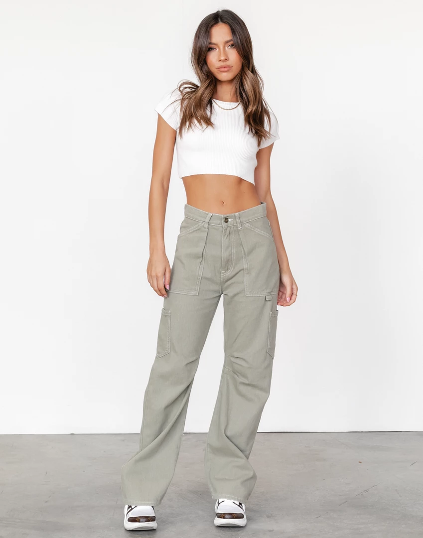 Miami Vice Pants (Light Khaki) - By Lioness New Arrivals 4 Miami Vice Pants (Light Khaki) - By Lioness New Arrivals