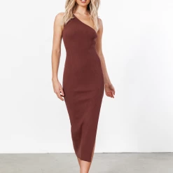 Winnie And Co Reya Midi Dress (Chocolate) New Arrivals