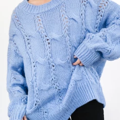 Sasha Whitney Knit Jumper (Blue)