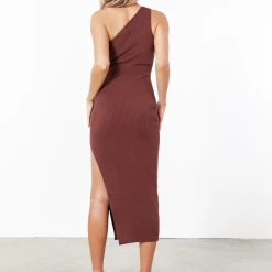 Winnie And Co Reya Midi Dress (Chocolate) New Arrivals