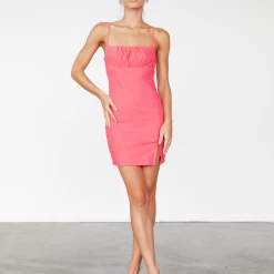 Alive Girl Amy Mini Dress (Pink) Dresses