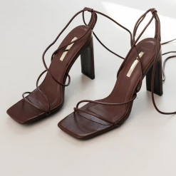 Topeka Heel (Chocolate) By Billini Shoes