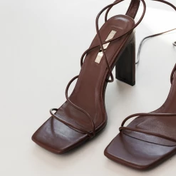 Topeka Heel (Chocolate) By Billini Shoes