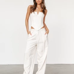 La Quinta Pant (Off White) - By Lioness 11 La Quinta Pant (Off White) - By Lioness