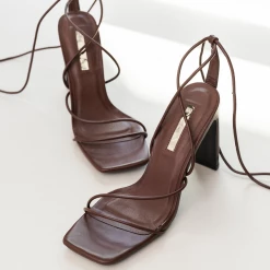 CHARCOAL Store Online 41 Topeka Heel (Chocolate) By Billini Shoes