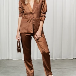 Mint Vanilla Sets + Co-ords Tenelle Blazer (Brown) 11 Mint Vanilla Sets + Co-ords Tenelle Blazer (Brown)