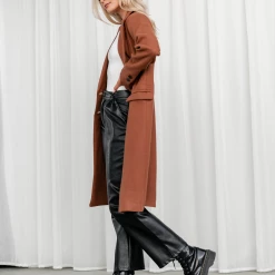 Charcoal PD Denaya Coat (Brown) Winter Warmers