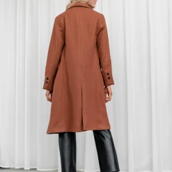 Charcoal PD Denaya Coat (Brown) Winter Warmers
