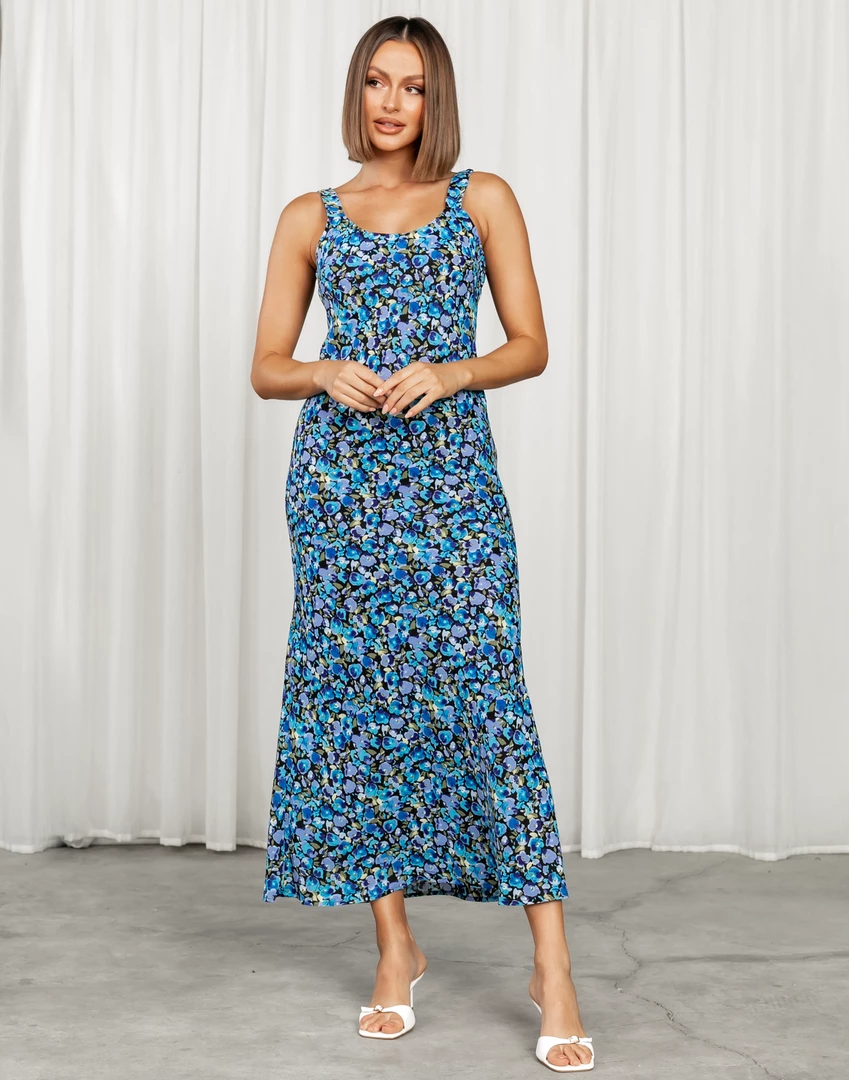 Into Fashion Blue Moon Maxi Dress Dresses 1 Into Fashion Blue Moon Maxi Dress Dresses