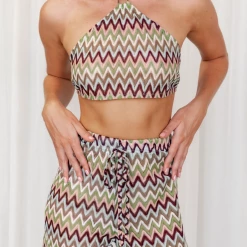 Into Fashion Mirela Halter Top