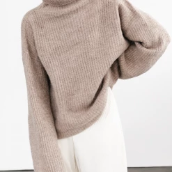 Thanne Fineline Knit Jumper (Brown) New Arrivals