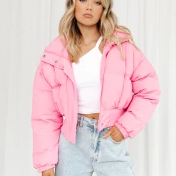 Reverse Skarlet Puffer Jacket (Pink) New Arrivals
