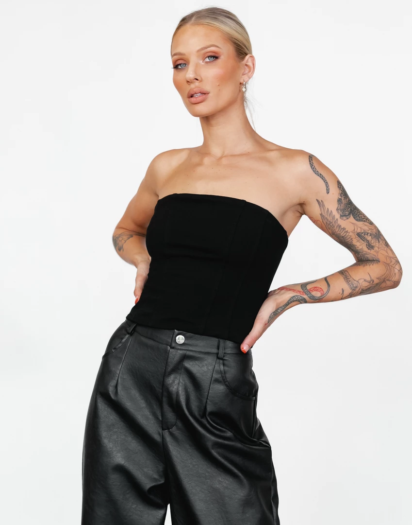 Luvalot Maverick Corset Top (Black) New Arrivals 5 Luvalot Maverick Corset Top (Black) New Arrivals