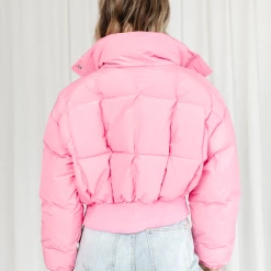 Reverse Skarlet Puffer Jacket (Pink) New Arrivals