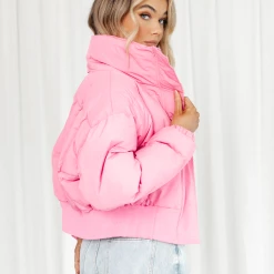 Reverse Skarlet Puffer Jacket (Pink) New Arrivals