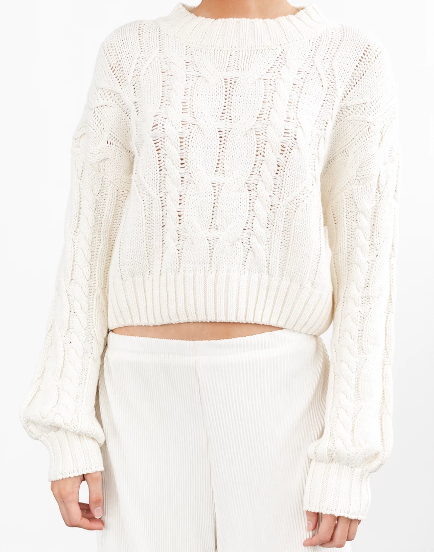 Sasha Zepha Knit Jumper (Cream) 5 Sasha Zepha Knit Jumper (Cream)
