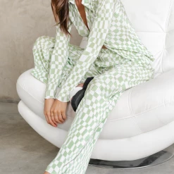 Into Fashions Amelia Pants (Green) New Arrivals