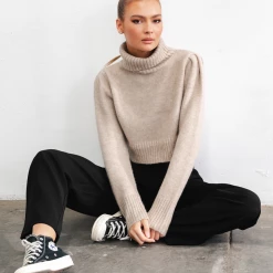 Charcoal Clothing Karolina Jumper (Taupe)