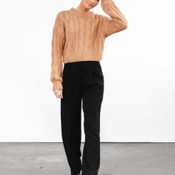 Sasha Zepha Knit Jumper (Orange) New Arrivals