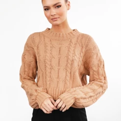 Sasha Zepha Knit Jumper (Orange) New Arrivals