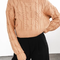 Sasha Zepha Knit Jumper (Orange) New Arrivals
