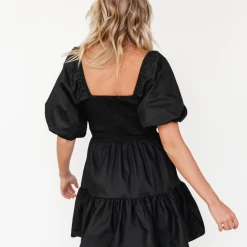 Thanne Aida Mini Dress (Black) Dresses 9 Thanne Aida Mini Dress (Black) Dresses