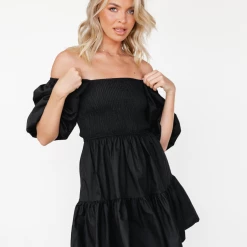 Thanne Aida Mini Dress (Black) Dresses 12 Thanne Aida Mini Dress (Black) Dresses