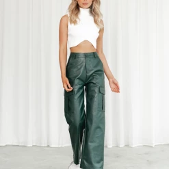 Into Fashion New Arrivals Jaclyn Pants (Green) 11 Into Fashion New Arrivals Jaclyn Pants (Green)