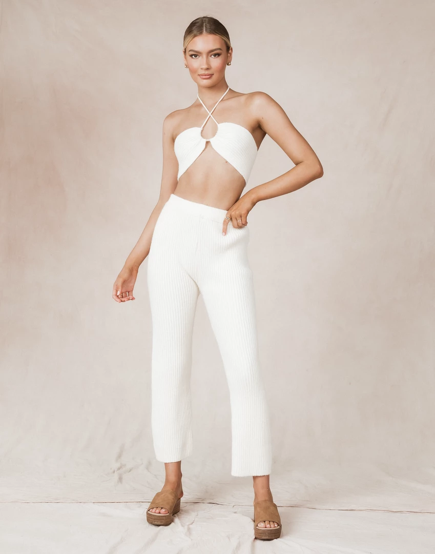 Pink Diamond Sets + Co-ords Jorja Crop Top (Cream) 4 Pink Diamond Sets + Co-ords Jorja Crop Top (Cream)