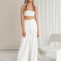 Charcoal Clothing New Arrivals Byron Pants (White) 9 Charcoal Clothing New Arrivals Byron Pants (White)