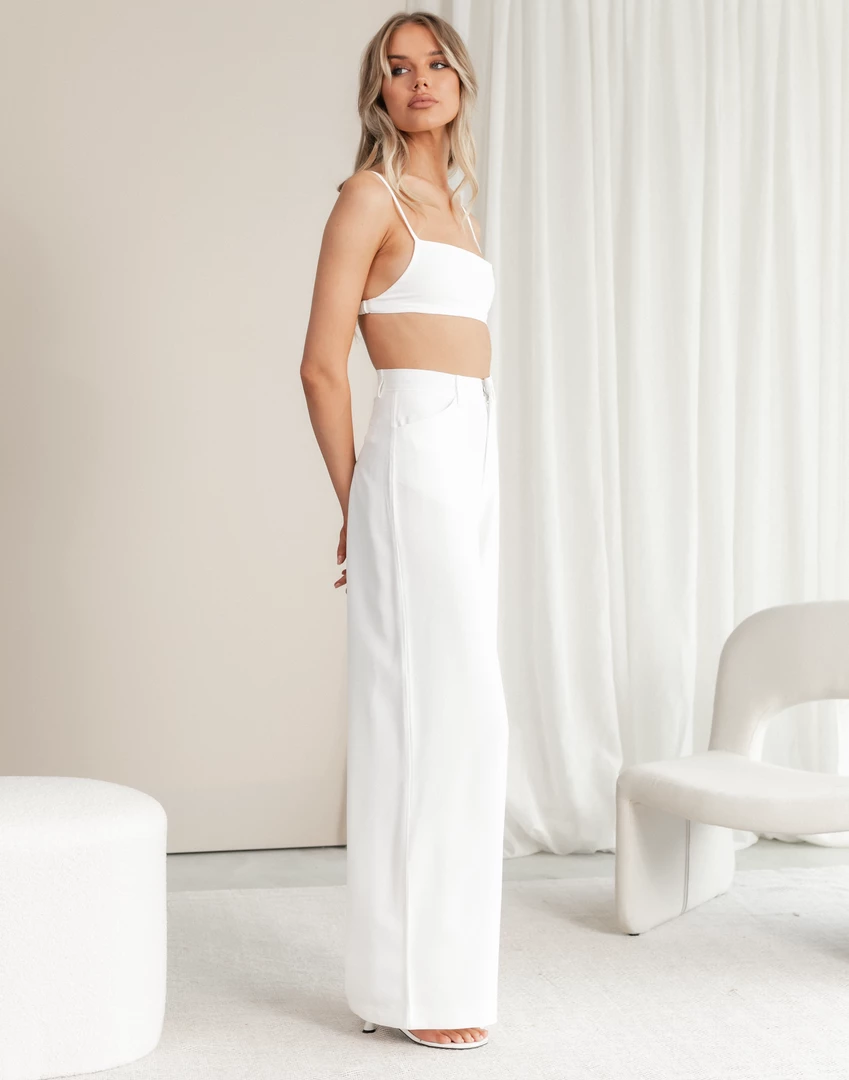 Charcoal Clothing New Arrivals Byron Pants (White) 4 Charcoal Clothing New Arrivals Byron Pants (White)