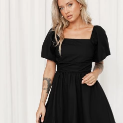 Charcoal Clothing New Arrivals Coraline Mini Dress (Black) 12 Charcoal Clothing New Arrivals Coraline Mini Dress (Black)