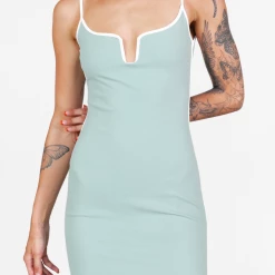 Luvalot Jayce Mini Dress (Sage)